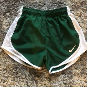 Spartan Green XS Nike Running Shorts